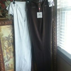 2 pairs dress pants